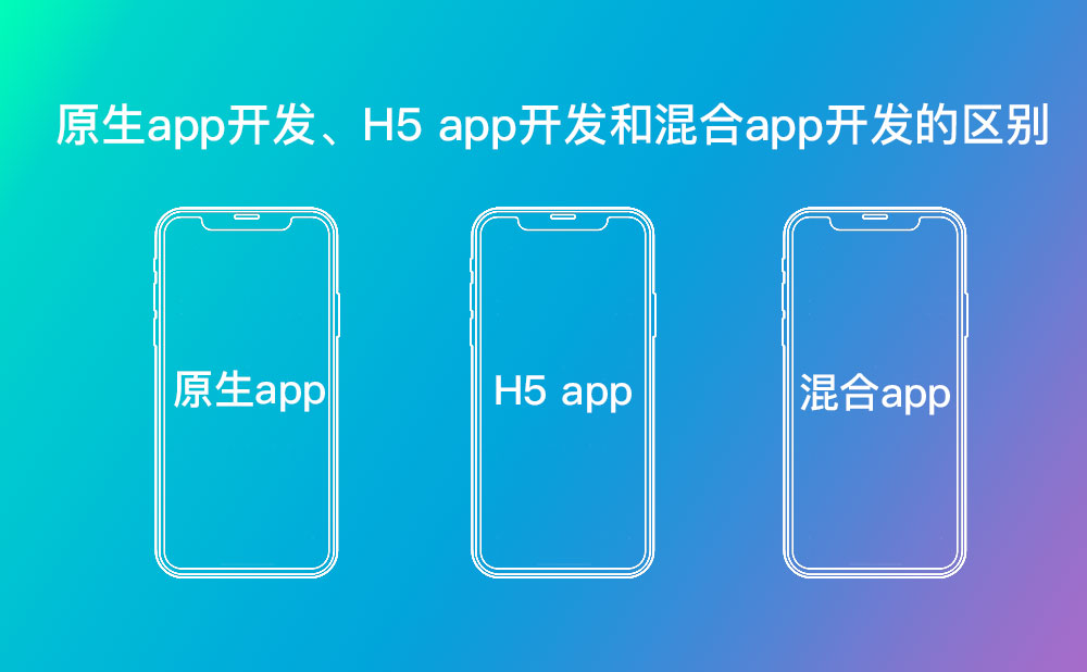 原生app開(kāi)發(fā)、H5-app開(kāi)發(fā)與混合app開(kāi)發(fā)的區(qū)別